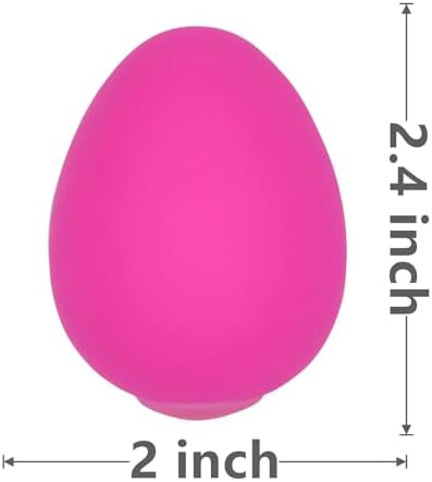 Hand squeezing an authentic howzcci imported egg stress relief toy