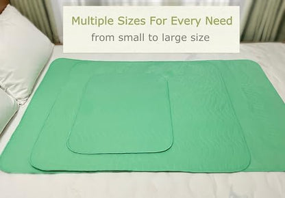 Albelia bed underpads demonstrating moisture lock technology