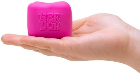 Side view of the non toxic hypoallergenic square sensory glob