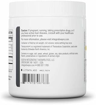 Integrative Therapeutics Glutamine Forte supplement scoop and fine powder texture
