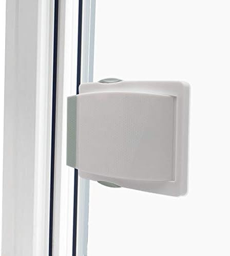 Goodv safety lock installed on a sliding glass door