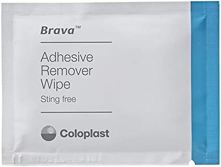 Coloplast 12011 Brava wipes for sting-free skin barrier removal