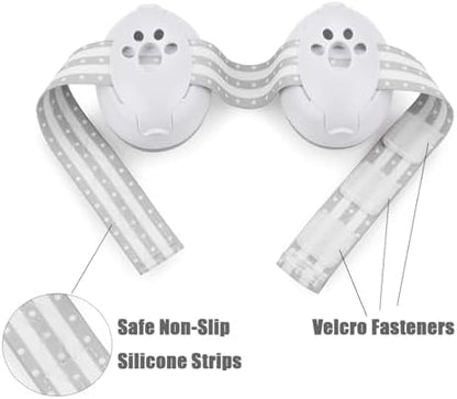 Adjustable headband detail on PandaEar baby headphones