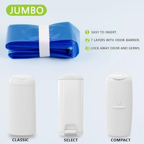 Aimidodo diaper pail refills multi layer film rolls