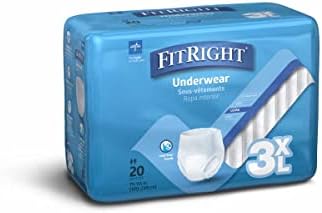 FitRight bariatric pull up underwear displaying the elastic form fitting waistband.