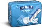 FitRight bariatric pull up underwear displaying the elastic form fitting waistband.
