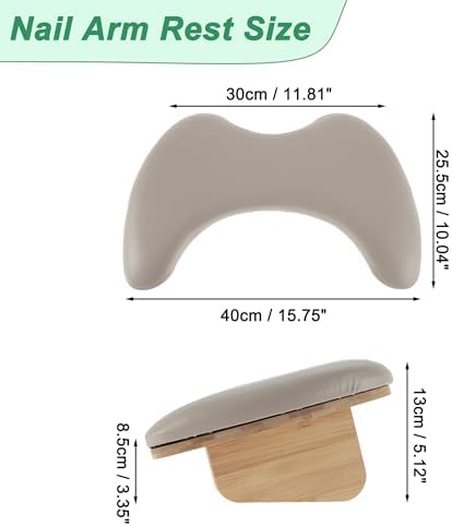 Vocoste professional nail tech hand rest cushion detail