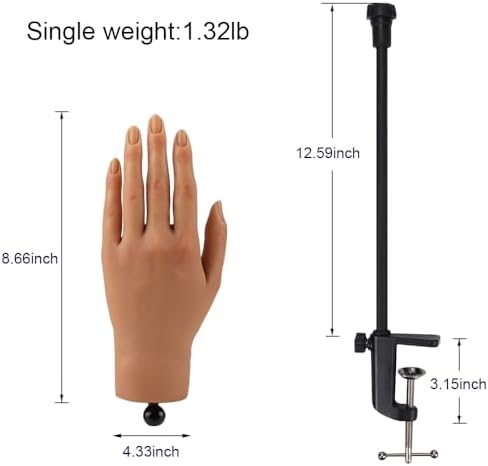 Professional nail art training tool set for beginners