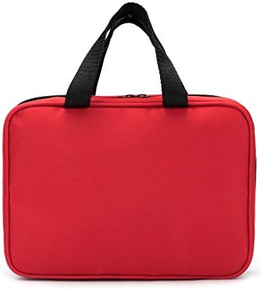 Jipemtra medicine storage bag being placed into a car glove compartment for safety.