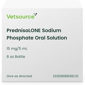 Generic Prednisolone Sodium Phosphate Oral Solution front view bottle