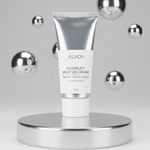 Zalvoni SilverLift Night Cream tube container side profile