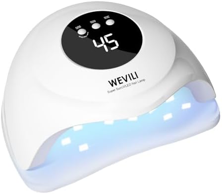Wevili 72W nail dryer with digital LCD display