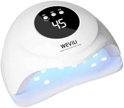 Wevili 72W nail dryer with digital LCD display