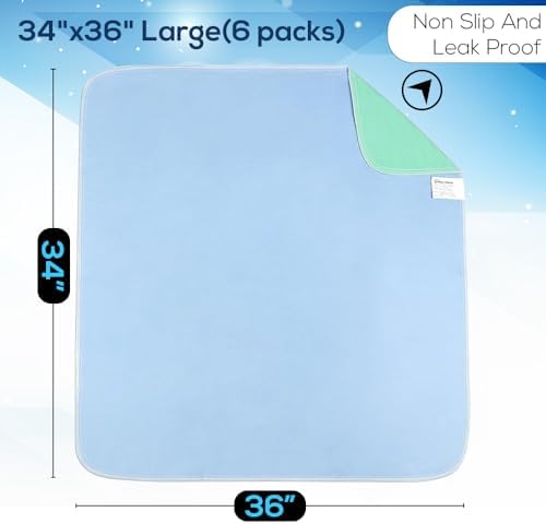 Demonstration of waterproof backing on Simpli-Magic bed pads