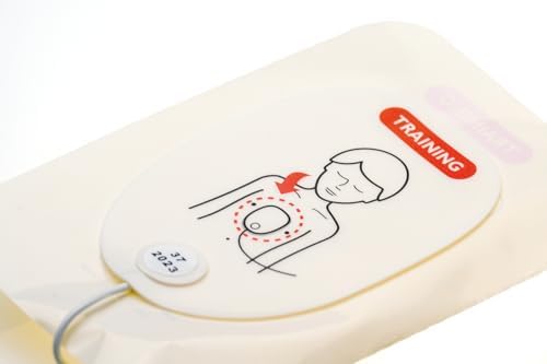 Laerdal reusable child AED training electrodes with connector cable