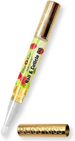 Bliss Kiss hydrating nail oil pen showing brush tip