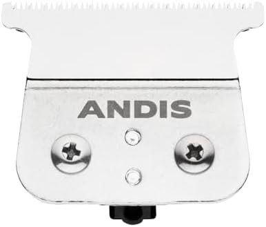 Close up of Andis 04535 carbon stainless steel replacement blade teeth