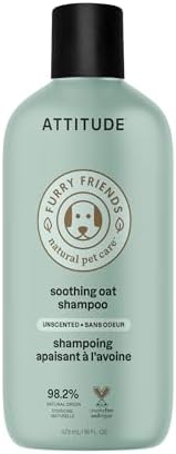 Attitude Furry Friends unscented oatmeal pet shampoo for sensitive skin