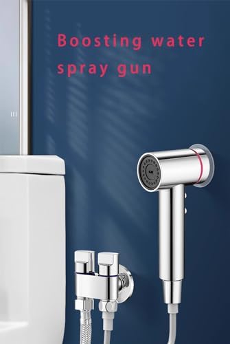 Side profile view of the high pressure bidet sprayer handle