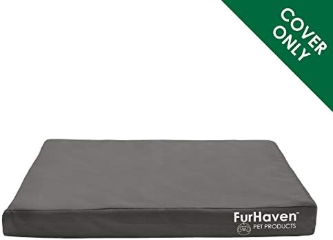 Furhaven jumbo size washable dog bed replacement outer shell
