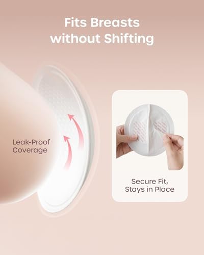 Breastfeeding mom using Nuliie 3D contoured nursing pad