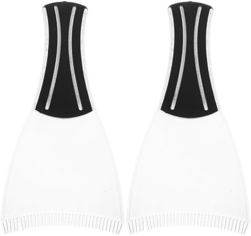 Two professional salon hair dyeing boards