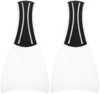 Two professional salon hair dyeing boards