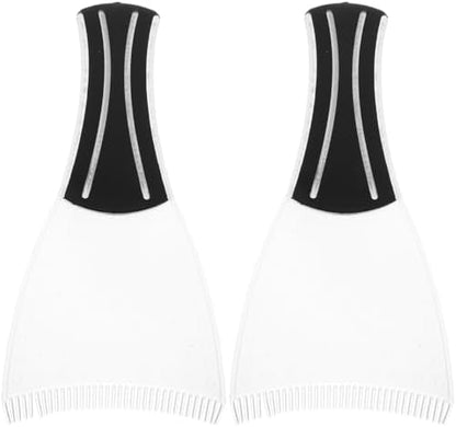Two professional salon hair dyeing boards