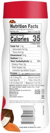 Once Upon A Farm fruit and veggie puffs nutritional information and sorghum ingredient list.