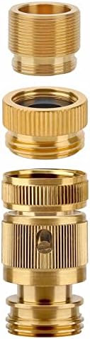 Side connection port for flexible drainage and fill hose