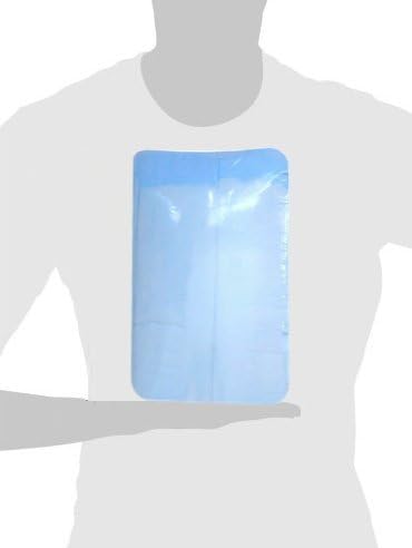 Baby lying comfortably on a disposable changing mat