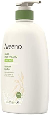 Two 33 fl oz bottles of daily moisturizing wash