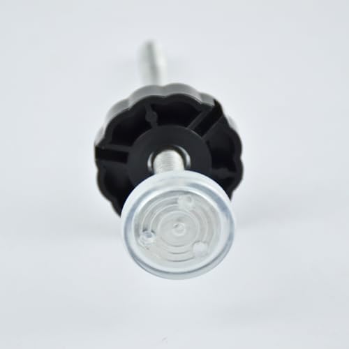 Side profile of extra long twelve centimeter tension rod for pressure mounted pet gate