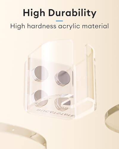 BUCATSTATE Hamster Water Bottles Holder with Magnetic, Drop-Resistant Water Bottle Stand with Adjustable Height, Fits Bottles up to Dia 2 inches, for Hamsters Small Pets (Only Water Bottle Holder) - Image 7