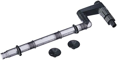 Eheim aquarium water pump spray bar kit layout with suction cups and connectors