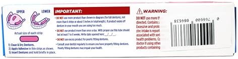 Trusted denture care cream improving chewing ability and confidence