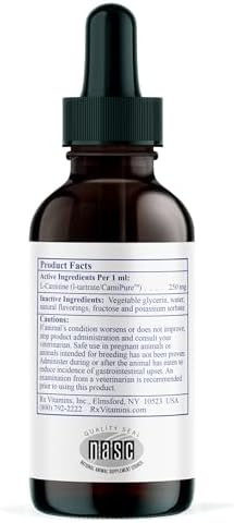 Rx Vitamins LiquiCarn 4 Fluid Ounce bottle packaging