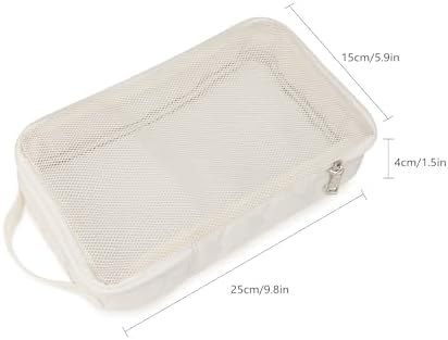 Baby Diaper Bag Organizer Pouches - 2 Pack Waterproof Pod Hanging Diaper Bag Mesh Bag Reusable, Washable or Baby Cloth Diapers (Black&White) - Image 8