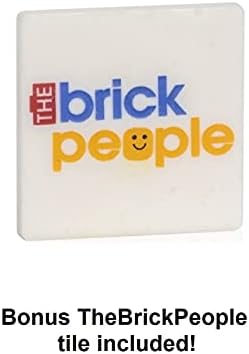 Authentic 1.7 inch tall Emperor Palpatine building brick character closeup display