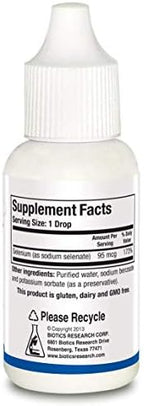 Biotics Research Aqueous Selenium liquid formula package box