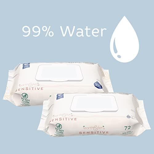 Earth and Eden baby wipes 12 soft packs stacked