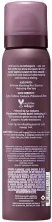 Anti-chafing feminine spray in Fresh Fig scent for thigh and underarm protection.