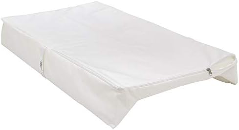 Delta Children contoured changing pad bottom view showing non-skid design