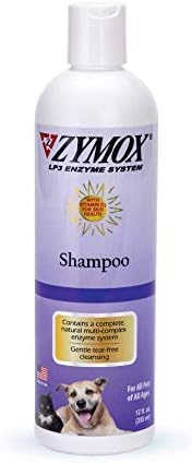 Pet King Brands Zymox Enzymatic Shampoo back label details