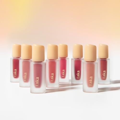 Laka Fruity Glam Tint, 4.5g/0.15oz, Glowing Lip Stain with Wide Color Spectrum, Hydrating & Lightweight Texture, Buildable Color, Non-Sticky, Vegan, K-Beauty (#123 Unsweet berry) - Image 6