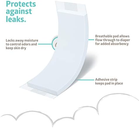 Medline diaper doubler pad inside a training pant for demonstration