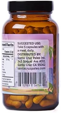 Santa Cruz Paleo capsules packaging close-up quality detail