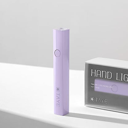 Portable handheld LED nail dryer for DIY manicures