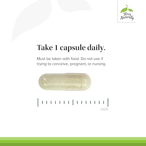 Side label of Terry Naturally Tri Iodine supplement showing ingredients