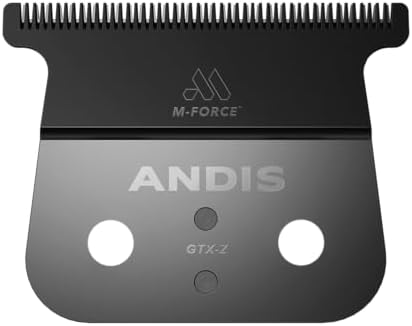 Close up of deep tooth design on Andis M-Force blade